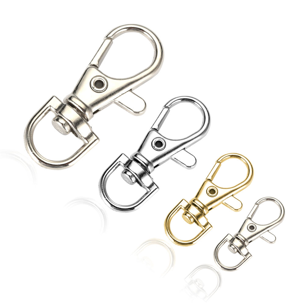 Round Split Ring + Swivel Lobster Claw Combo Attachment

