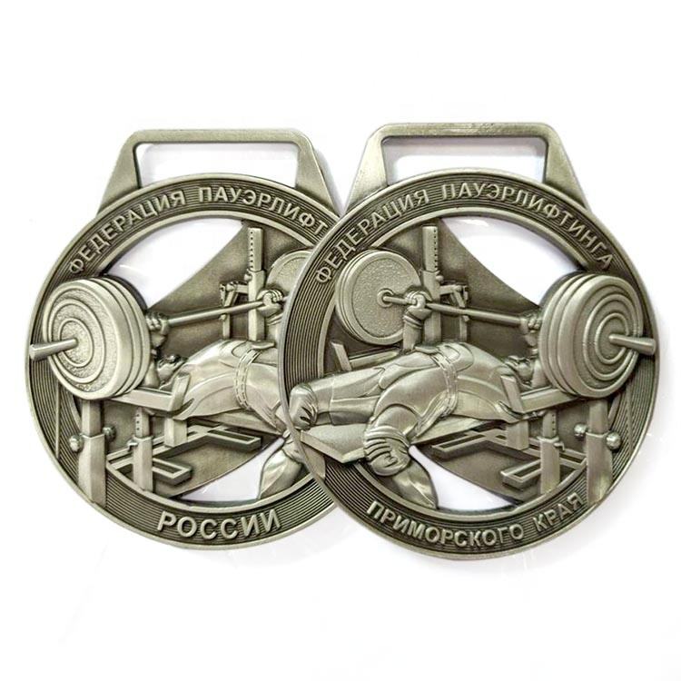 Medal with design on both sides