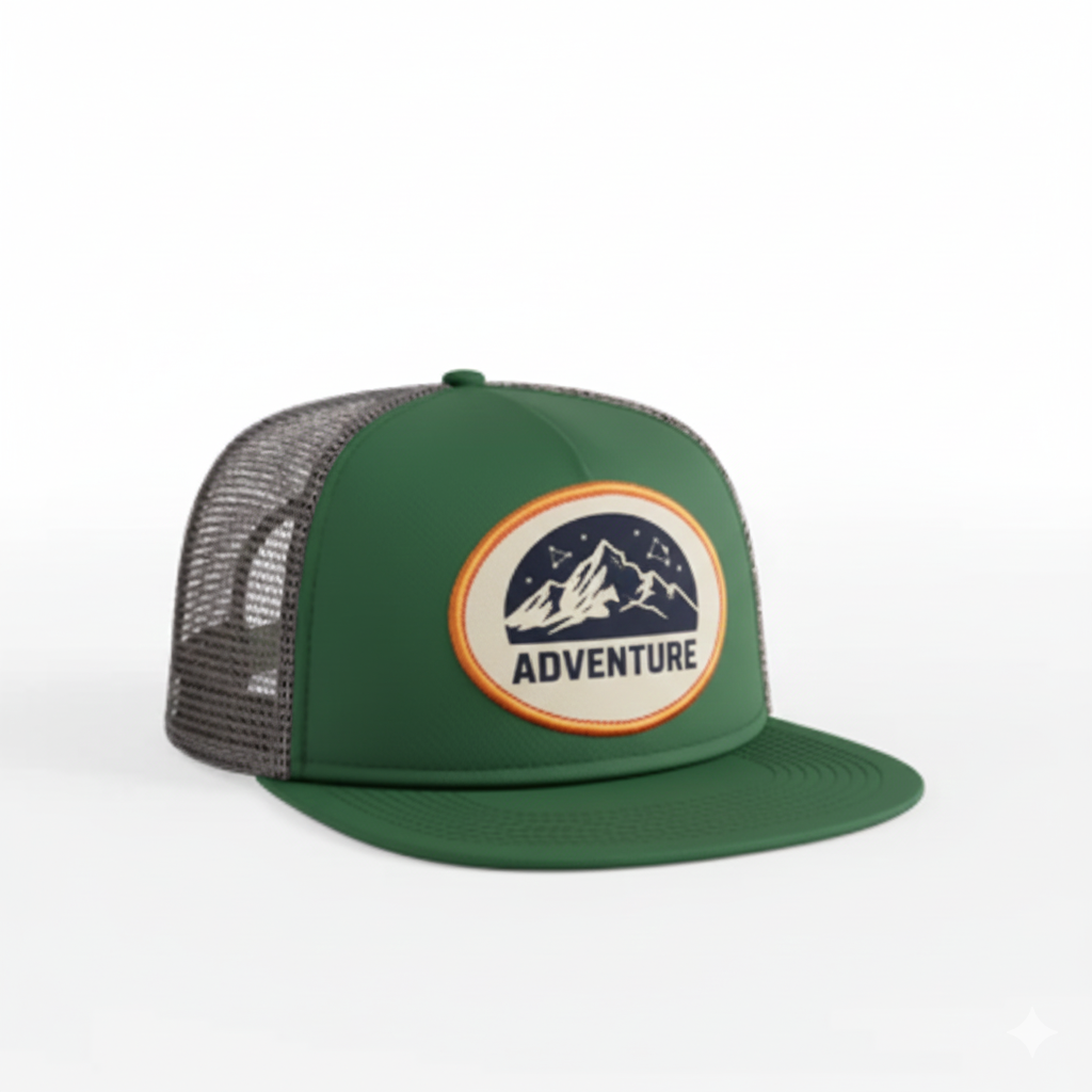 Sewn-on Patch with Running Stitch
