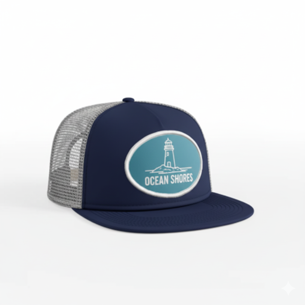 Sewn-on Patch with Satin Stitching
